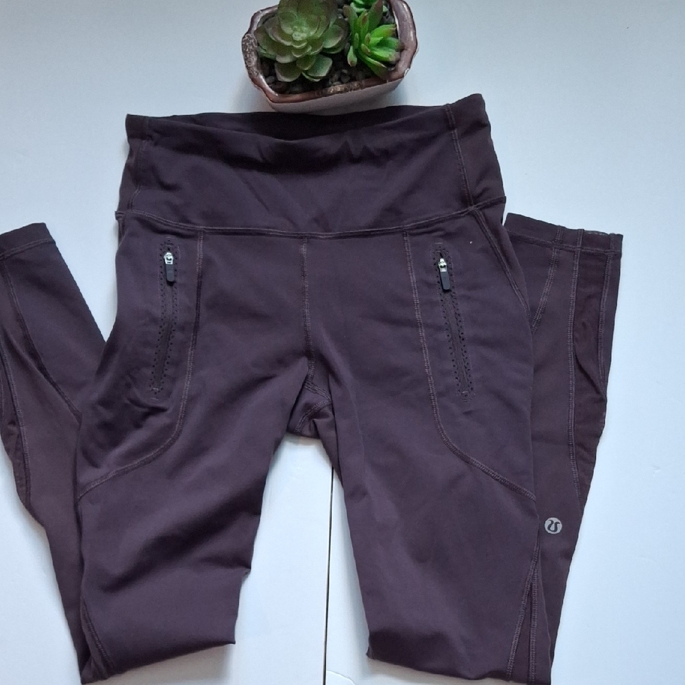 Lululemon Brown Yoga Leggings